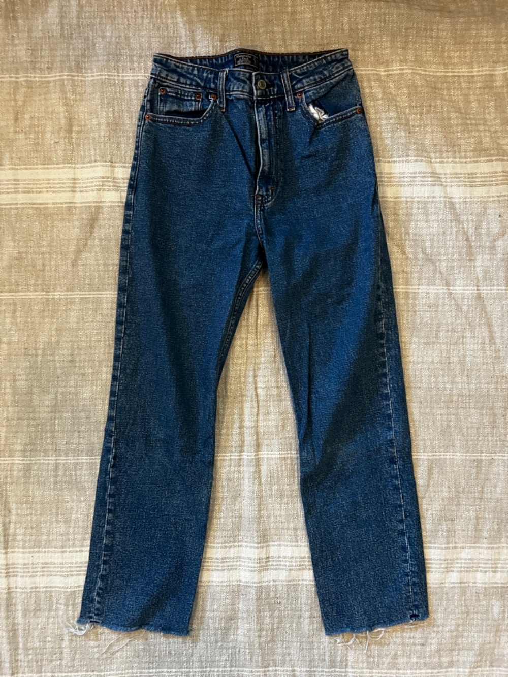 Abercrombie & Fitch Ankle Straight Jeans